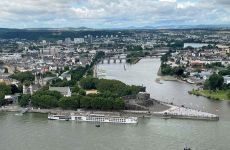 Blick auf Koblenz @Brigitte Herrmann