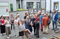 Vor der Theaterführung @Klaus Möbus